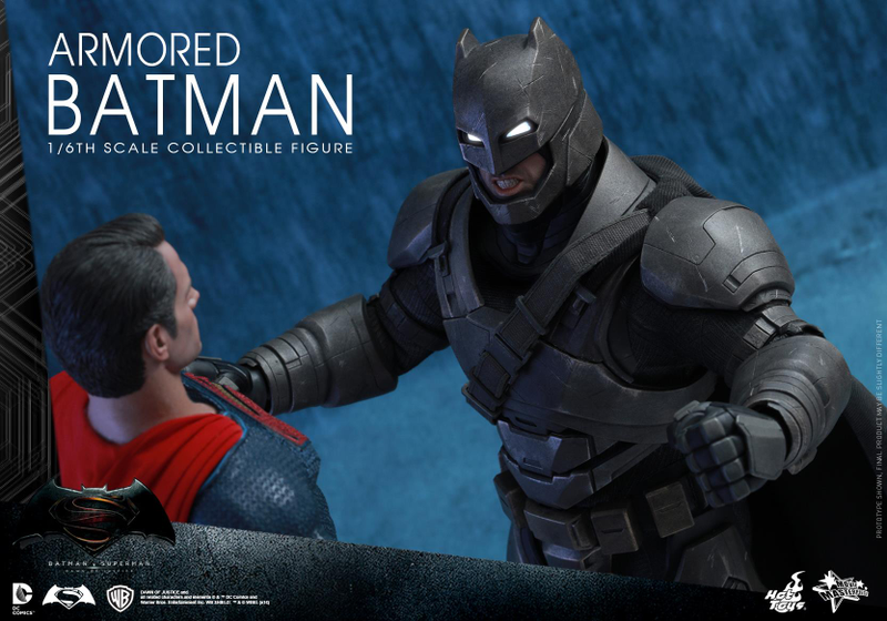 Illustration for article titled Hot Toys' Next Batman v Superman Collectable Is Armored and Awesome